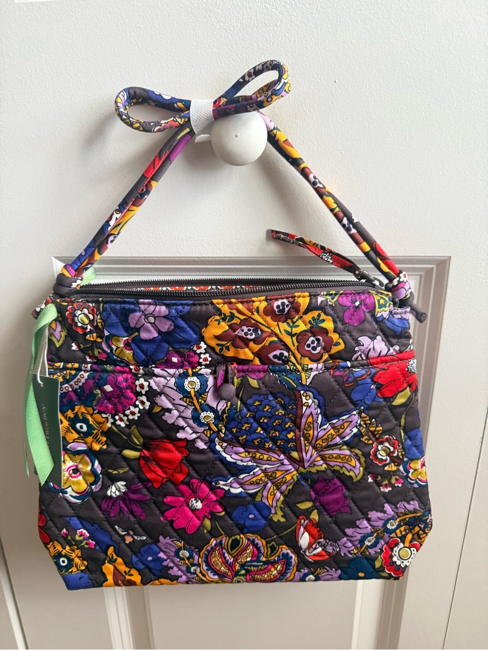 Vera Bradley Original Hipster in cotton Colorful Bouquet NWT